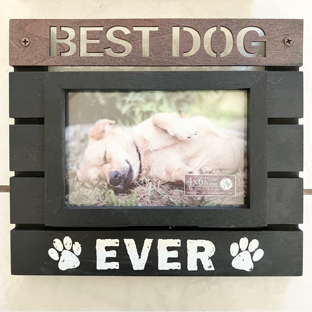 Best Dog Ever Photo Frame